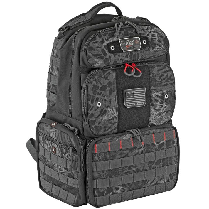 GPS Bags T1913BPP TacticalPRYM1 Blackout 1000D Polyester 4 Handguns