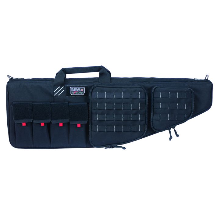 GPS Bags T35ARB Tactical AR Case 35" Black 1000D Nylon with Mag & Storage Pockets, Lockable Zippers, External Handgun Pocket & DuPont Teflon Coating