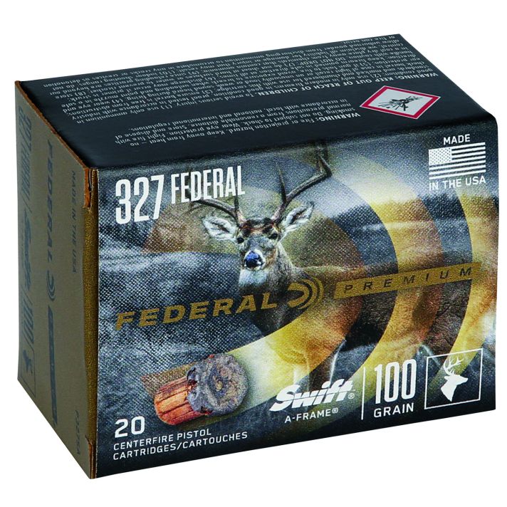 Federal P327SA Premium327FederalMag 100gr Swift A Frame 20 Per Box/10 Case