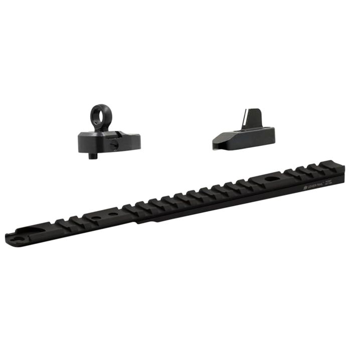 XS Sights ML10045 Marlin Optic Mounts & Ghost Ring Sight SetsBlack Anodized 0 MOA