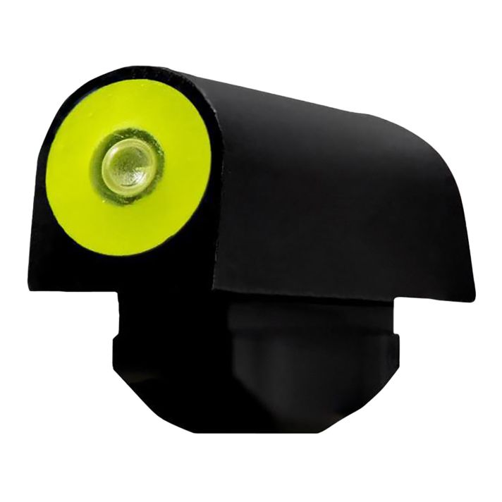 XS Sights RV0003N3Y Big Dot Revolver Front Sight- Smith & WessonBlack | Green Tritium Yellow Outline Front Sight