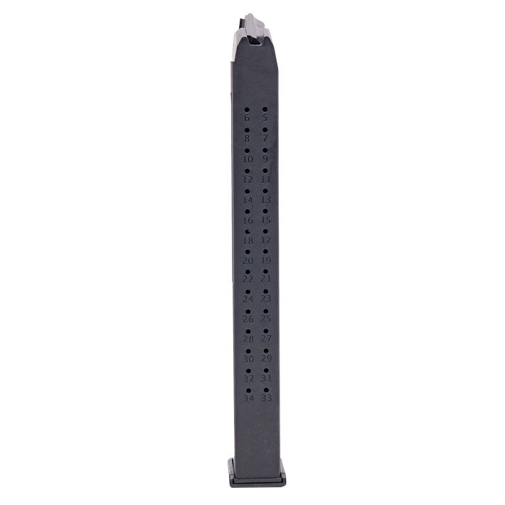 Toolman Tactical, Inc GL35B Glock35rd 9mm Luger Black Polymer