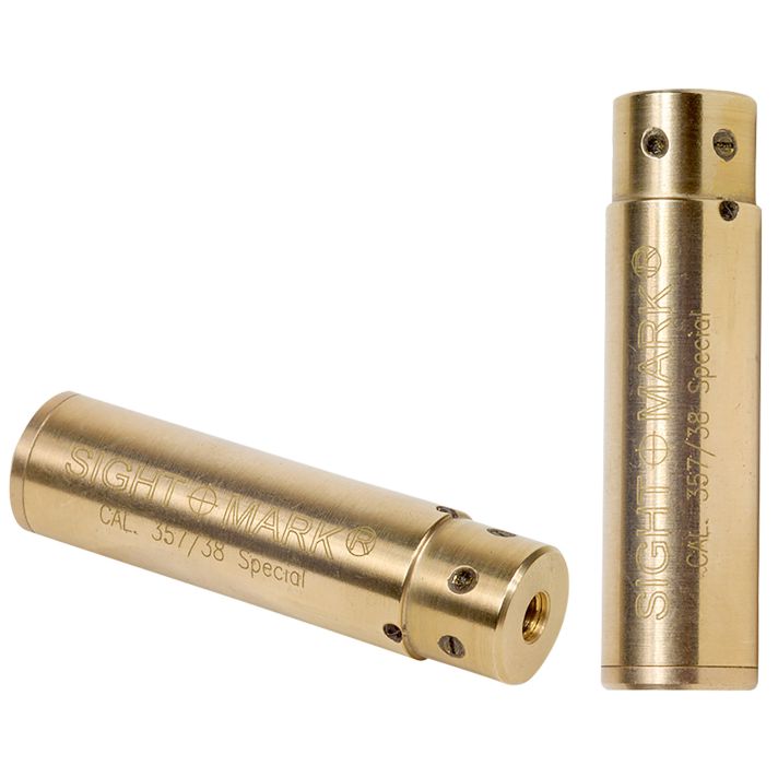 Sightmark SM39018 BoresightRed Laser for 38 Special/357 Mag Brass Includes Battery Pack & Carrying Case