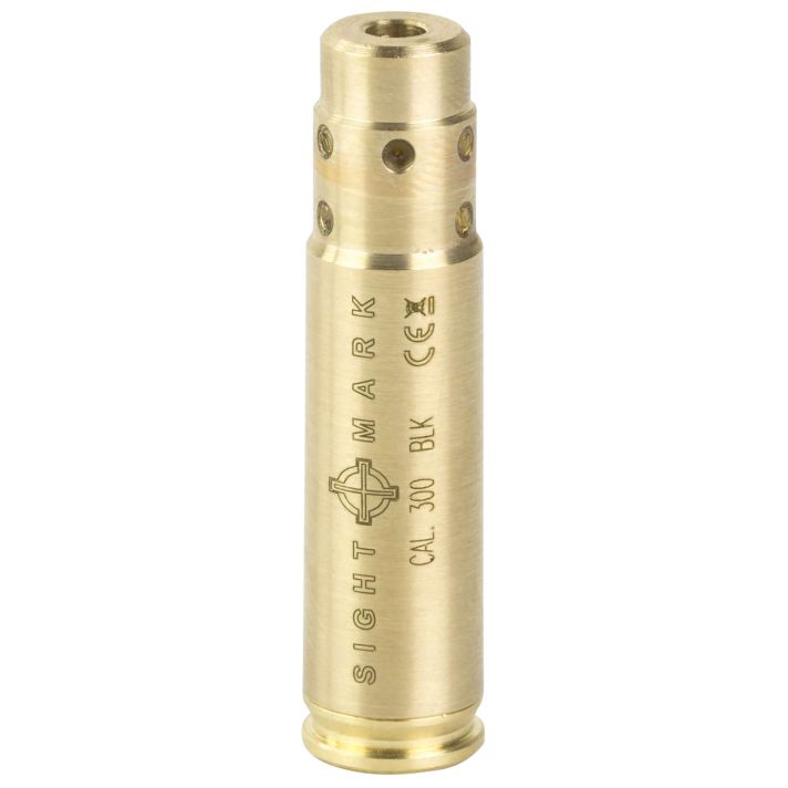 Sightmark SM39043 BoresightRed Laser for 300 Blackout/ 7.62x35mm Brass Includes Battery Pack & Carrying Case