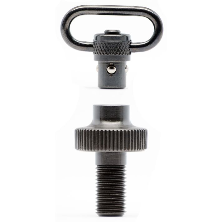 GrovTec US Inc GTSW308 Mag CapShotgun 1" Push Button Black Oxide Mossberg 500 12 Gauge Steel