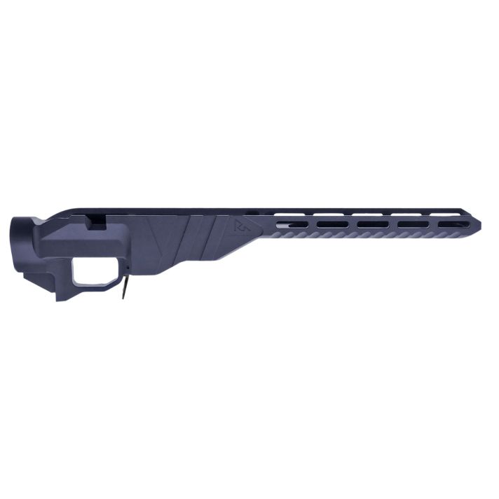 Rival Arms RA90RM01C R-700 Precision Chassis System Satin Gray Aluminum Remington 700 SA