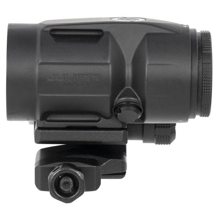 Sig Sauer Electro-Optics SOJ3M001 Juliet3-Micro Magnifier Black 3x 22 mm 90 Degree Push Button Flip-to-side Mount