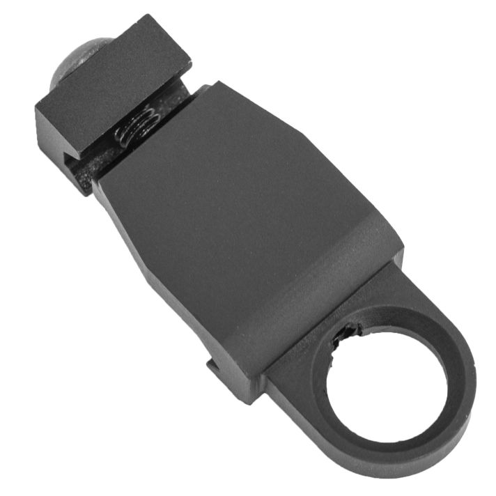 GrovTec US Inc GTSW323 Side Rider Sling Mount Snap Hook LoopBlack Anodized