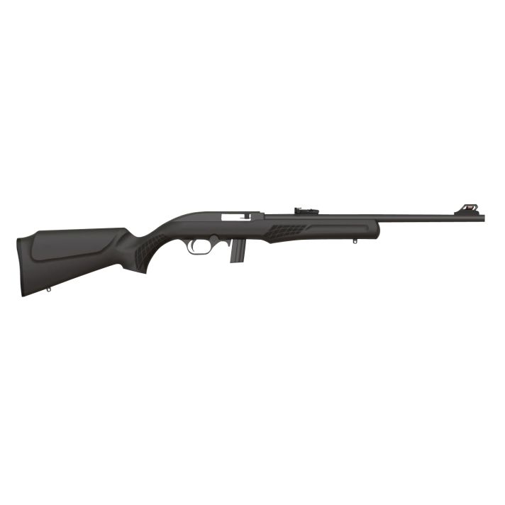 Rossi RS22L1811-TH RS22Full Size 22 LR 10+1 18" Matte Black Matte Black Steel Receiver Black Monte Carlo Stock Right Hand