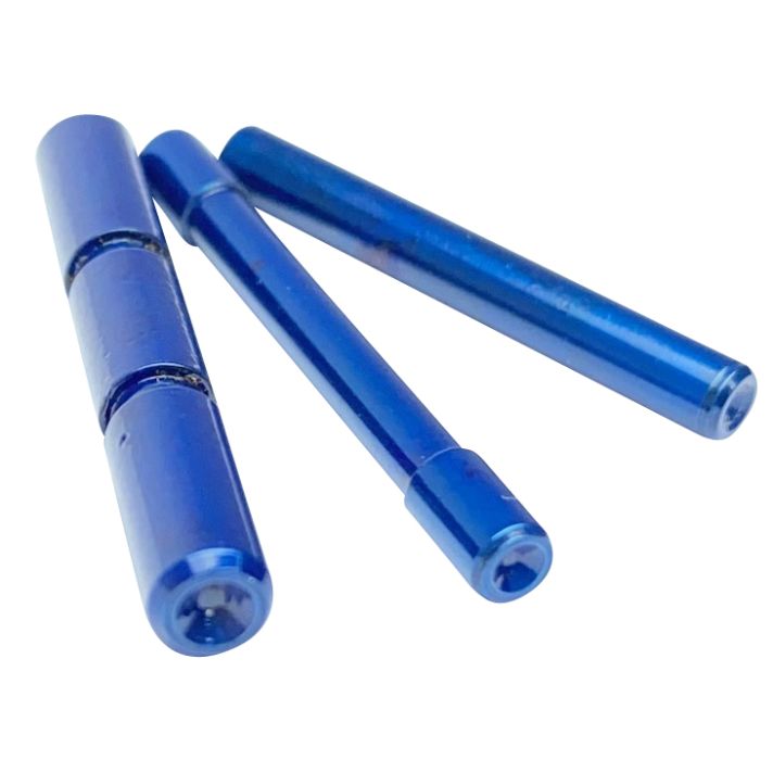 Cross Armory CRGPSBL 3 Pin Set Dimpled Compatible w/Glock Gen1-3 Blue Steel