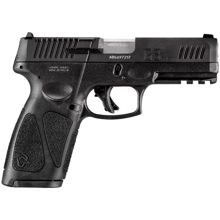 Taurus 1G3P941 G39mm Luger 17+1 4" Matte Stainless Steel Barrel, Polymer Frame With Picatinny Acc. Rail, T.O.R.O Optic Cut Tenifer Matte Black Steel Slide, Re-Strike Capability, Manual Safety