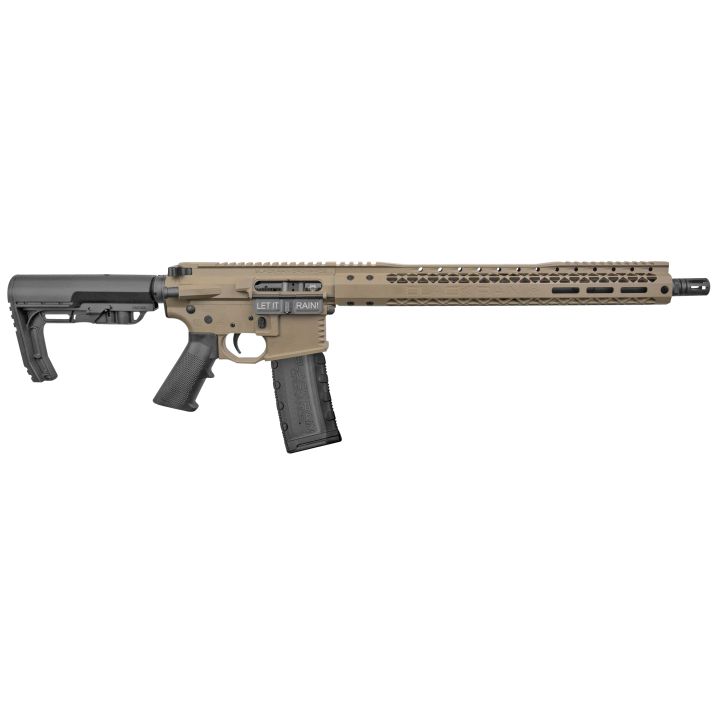 Black Rain BRO-20102901 Billet5.56x45mm NATO 16" 30+1 Flat Dark Earth Cerakote Black 6 Position MFT Minimalist Stock Black MFT Grip Right Hand