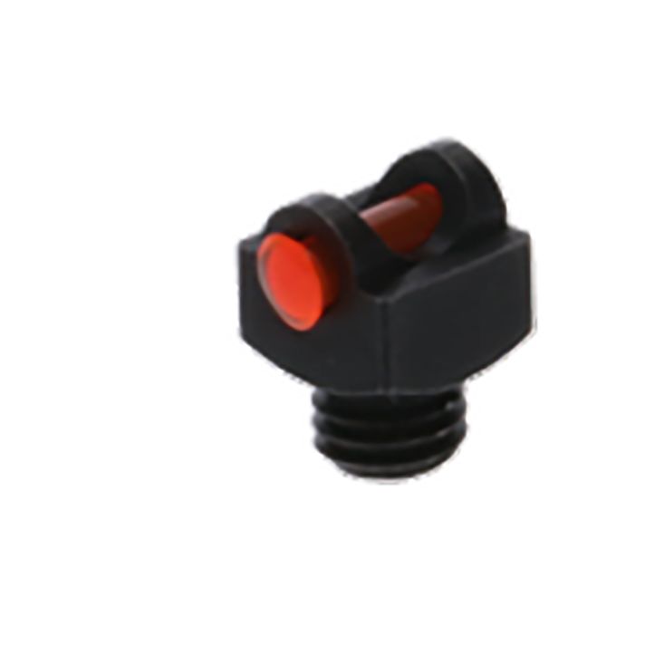 TruGlo TG954CR StarBrite Deluxe BeadBlack | Red Fiber Optic Front Sight 5-40" Threads