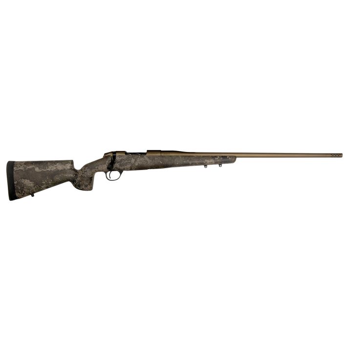 Fierce Firearms FCEFRYLR65CRDBZST Fury LR 6.5 Creedmoor Caliber with 3+1 Capacity, 24" Barrel, Bronze Cerakote Metal Finish & TrueTimber Strata Synthetic Stock, Right Hand (Full Size)