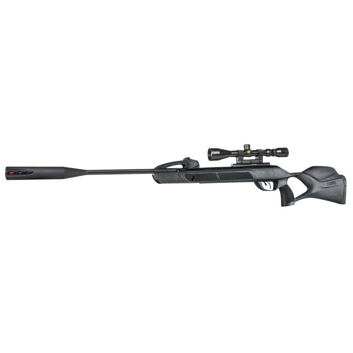 Gamo 611003865554 Swarm Magnum 10X Gen 3 Gas Piston 22 10rd Shot Black Black Steel Barrel Black Receiver Black All Weather Lightweight Thumbhole Stock Scope 3-9x40mm