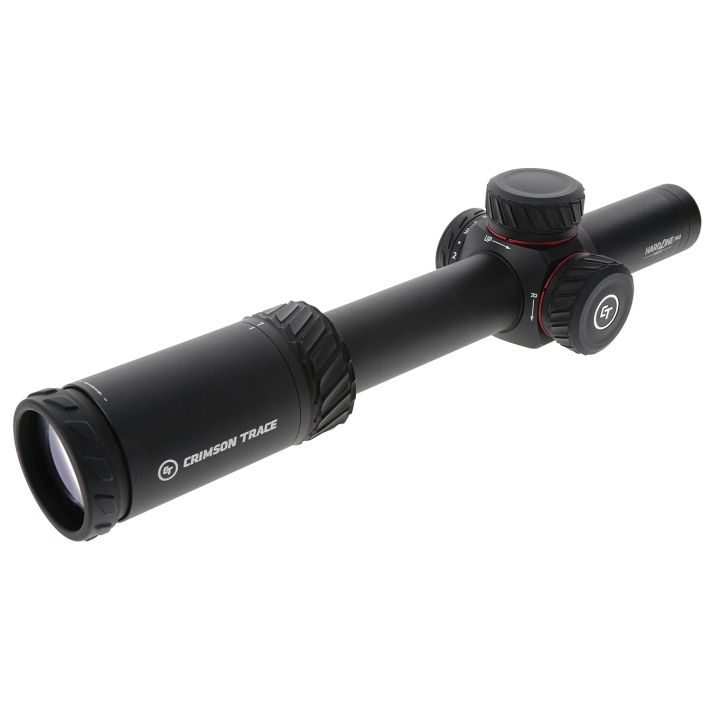 Crimson Trace 0101100 Hardline ProBlack 1-6x24mm 30mm Tube Illuminated Competition Reticle
