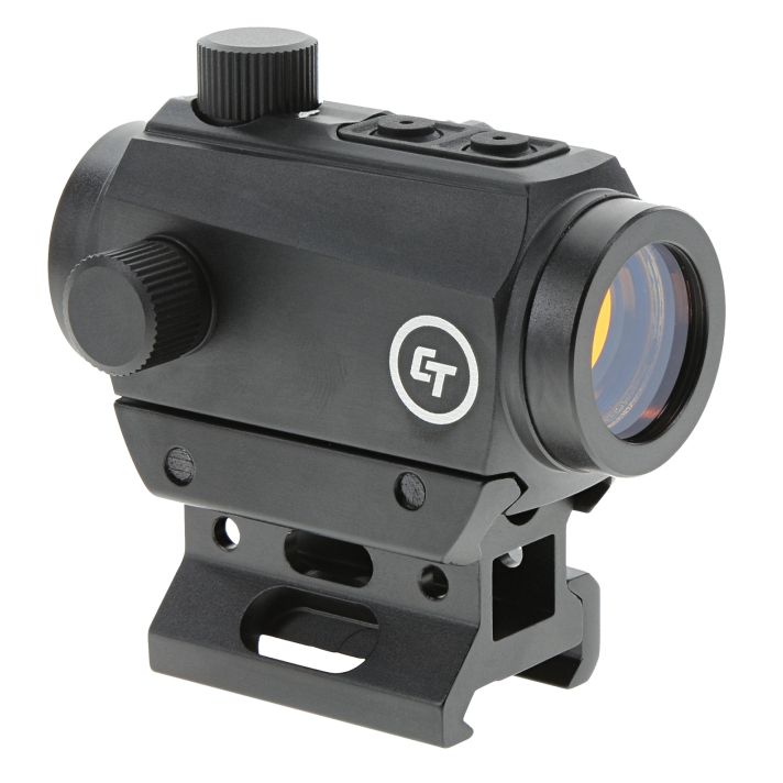Crimson Trace 0102030 CTS-25Matte Black 1 x 20 mm 4 MOA Red Dot