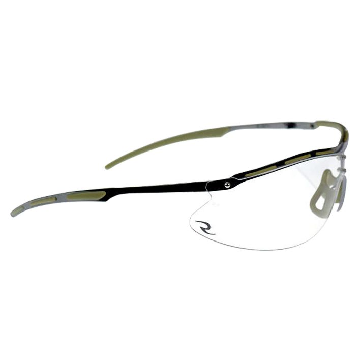 Radians CSB1011CS Bravo Glasses Adult Clear Lens Polycarbonate Black Frame