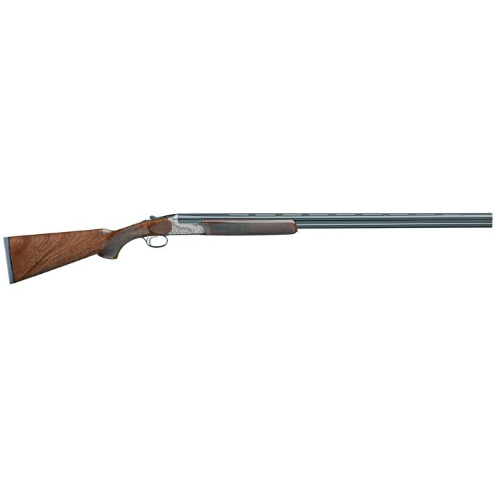Rizzini USA 2403-12 BR110 Light Luxe 12 Gauge 28" O/U VR 2rd 3" Gray Anodized Turkish Walnut Fixed Pistol Grip Stock Right Hand (Full Size) Includes Multi-Choke