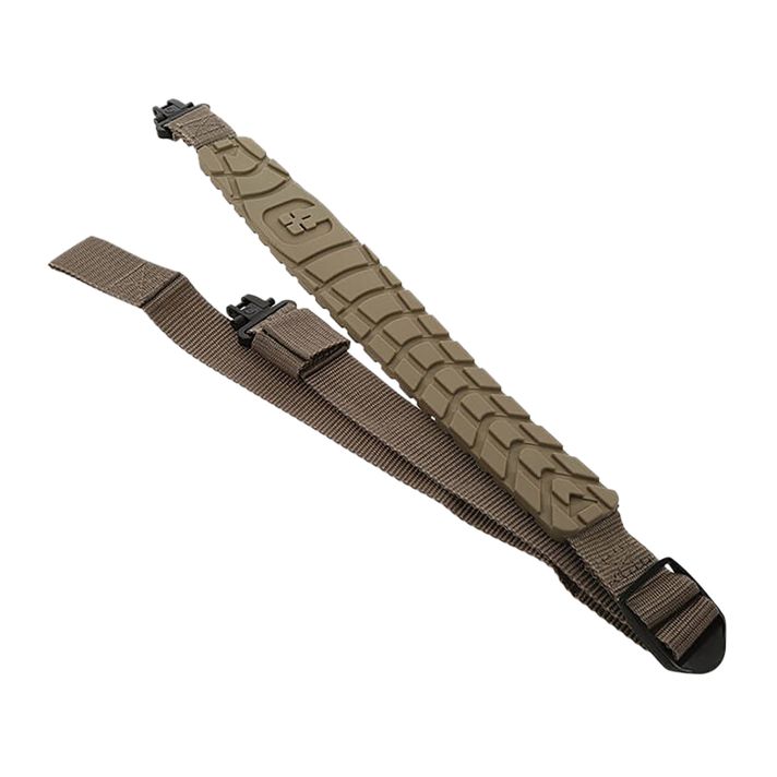 Caldwell 1131996 Max Grip Slim Sling Flat Dark Earth 20"- 41" OAL Adjustable Rifle