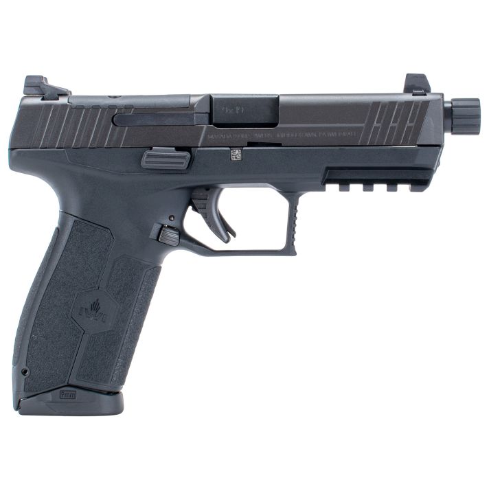 IWI US M9ORP17T MASADA Tactical 9mm Luger 17+1 4.60" Black Button Rifled/Threaded Steel Barrel/Black Optic Ready/Serrated Slide/Black Polymer Frame w/Picatinny Rail/Black Polymer Grips Ambidextrous