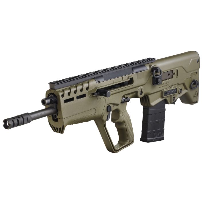IWI US T7G20 Tavor 7 7.62x51mm NATO Caliber with 20" Barrel, 20+1 Capacity, OD Green Metal Finish, OD Green Fixed Bullpup Stock & Polymer Grip Ambidextrous Hand