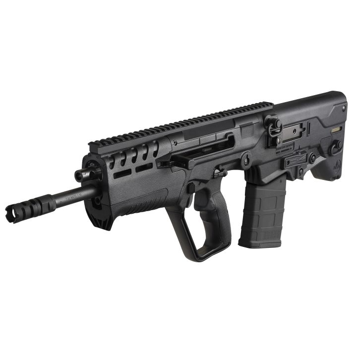 IWI US T7B2010 Tavor 7 7.62x51mm NATO Caliber with 20" Barrel, 10+1 Capacity, Black Metal Finish, Black Fixed Bullpup Stock & Black Polymer Grip Ambidextrous Hand
