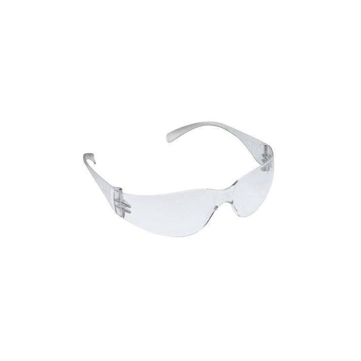 Peltor 1122800000100 VirtuaAdult Clear Lens Polycarbonate Clear Frame 100 Per Case