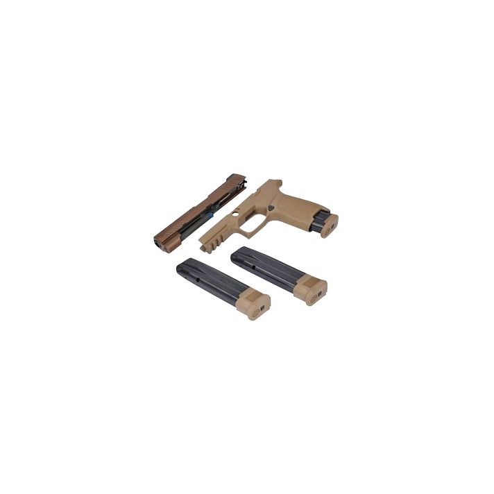 Sig Sauer 8900267 P320 M17 X-Change Kit 9mm Luger Coyote Tan