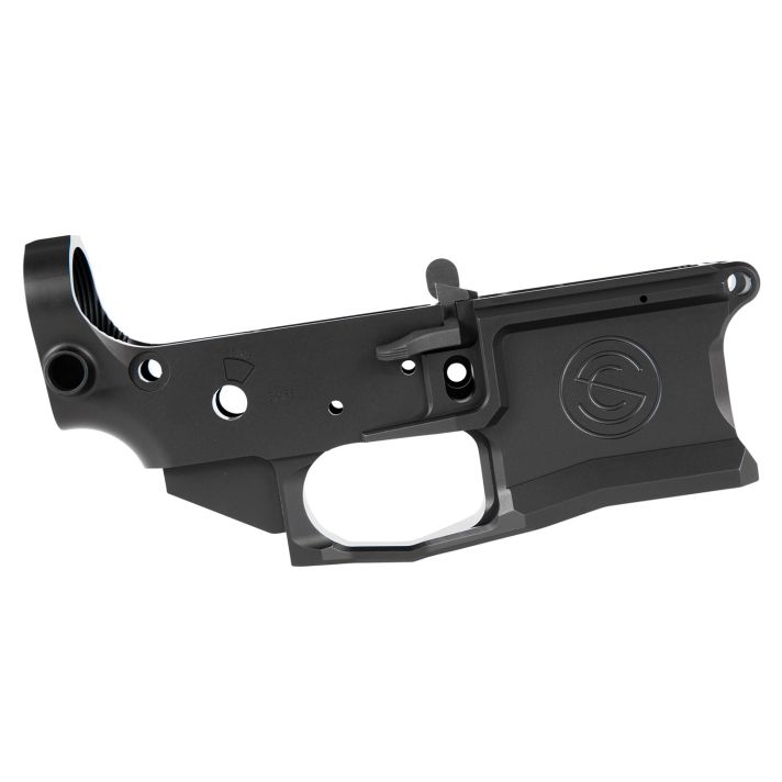 SilencerCo SU4766 SCO15 Lower Receiver Black Anodized Finish 7075-T6 Aluminum Material for AR-15