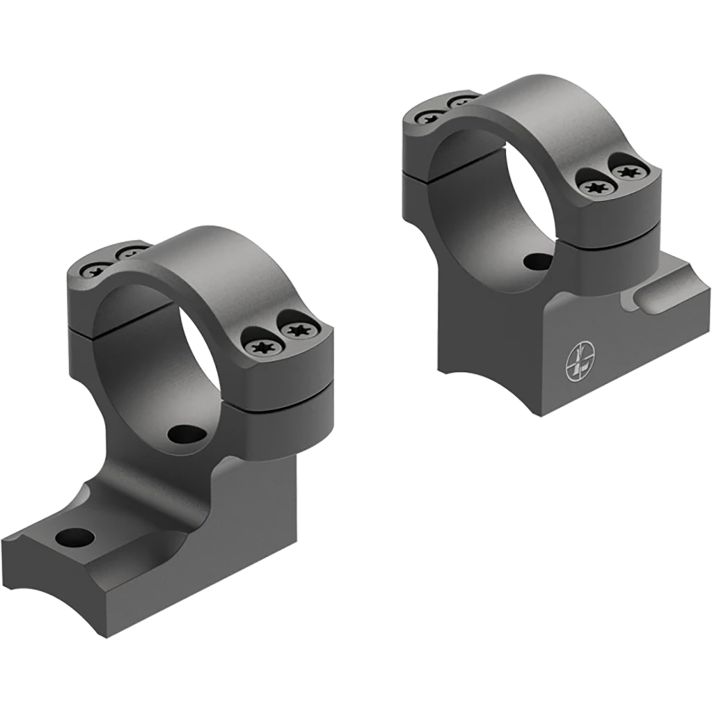 Leupold 181334 BackCountry Ring Mount Matte Black Savage 10/110 Round Receiver