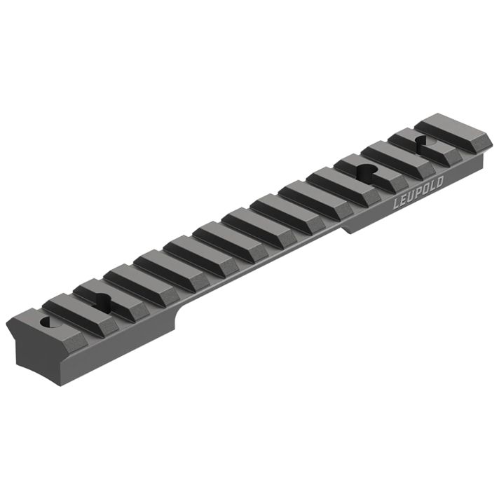 Leupold 180950 BackCountry Cross-Slot Base Matte Black Remington 700 20 MOA