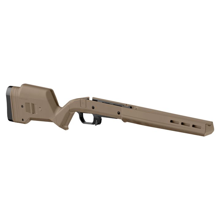 Magpul MAG1069-FDE-LT Hunter 110Stock Fixed with Aluminum Bedding & Adj Comb Flat Dark Earth Synthetic Savage 110 Short Action Left Hand