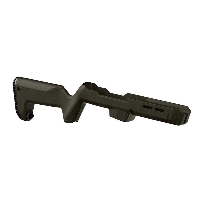 Magpul MAG1076-ODG PC BackpackerOD Green Synthetic Ruger PC Carbine Stock