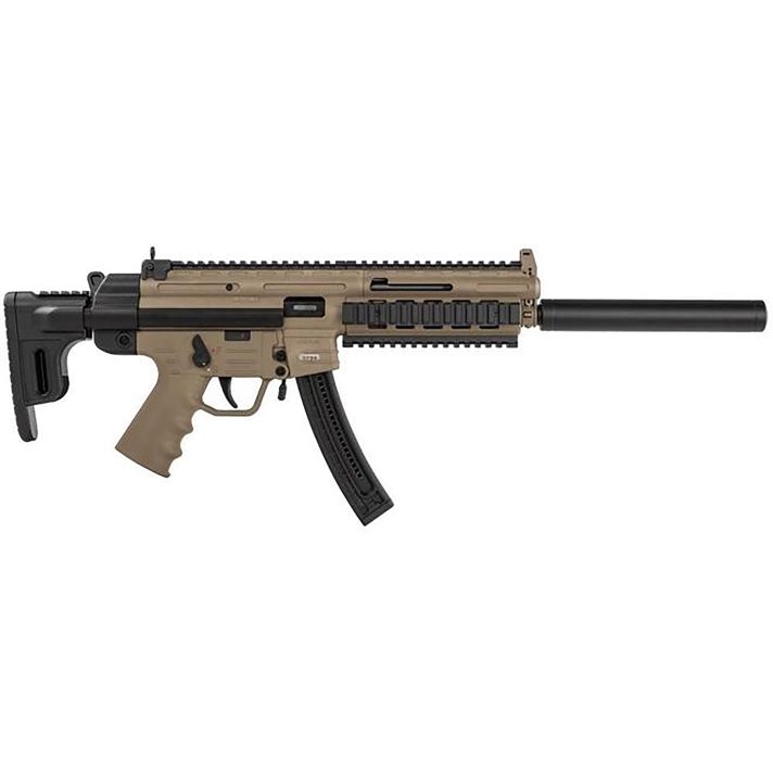 GSG GSGGERGGSG1610T GSG-16 Carbine Full Size 22 LR 10+1 16.25" Black Flat Dark Earth Polymer Receiver Black Collapsible w/Storage Compartment Stock Right Hand