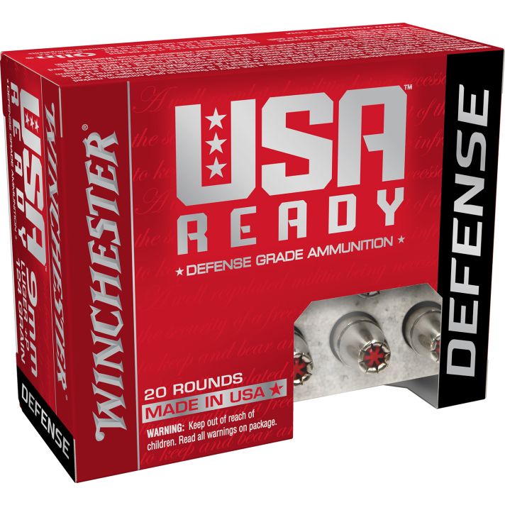 Winchester Ammo RED9HP USA Ready 9mmLuger 124gr Hollow Point 20 Per Box/10 Case