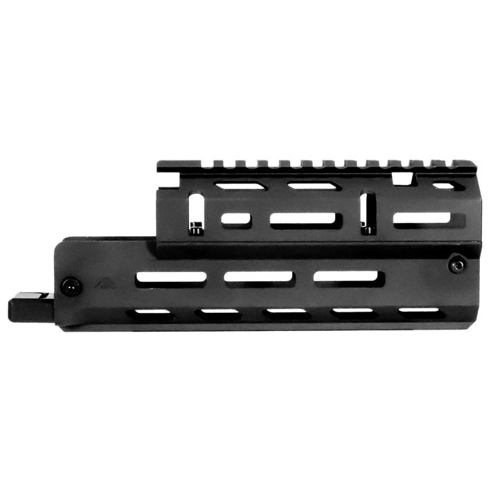 Aim Sports MMAK02 Russian HandguardShort & Drop-in, M-LOK 2-Piece Style Made of 6061-T6 Aluminum with Black Anodized Finish for AK-47