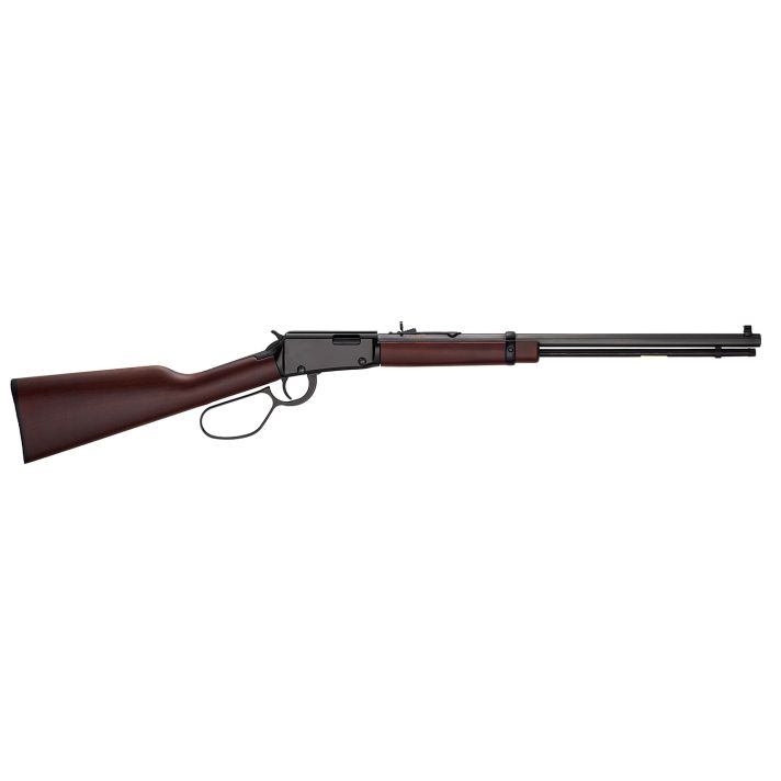 Henry H001TVL Frontier Large Loop 17 HMR Caliber with 11+1 Capacity, 20" Barrel, Black Metal Finish & American Walnut Stock Right Hand (Full Size)