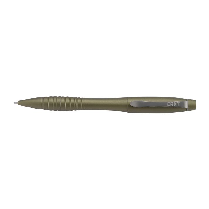 CRKT TPENWOD Williams Defense Pen OD Green Anodized Aluminum 6" Includes Pen Refill