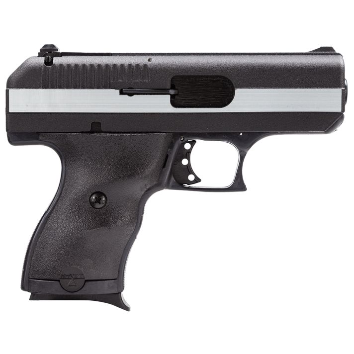 Hi-Point CF380HCT1 CF380 ACP 8+1, 3.50" Black Steel Barrel, Black/Chrome Serrated Steel Slide, Black Polymer Frame & Grip