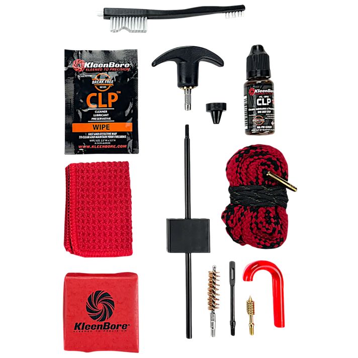 KleenBore KDS9 Dual Kleen Rod & Pull Through Rope Cleaner .38/ .357/ 9mm Handgun