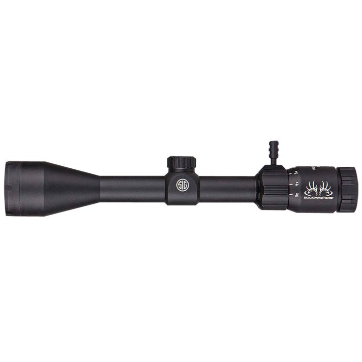 Sig Sauer Electro-Optics SOBM43001 BuckmastersBlack Anodized 3-12x44mm 1" Tube BDC Reticle