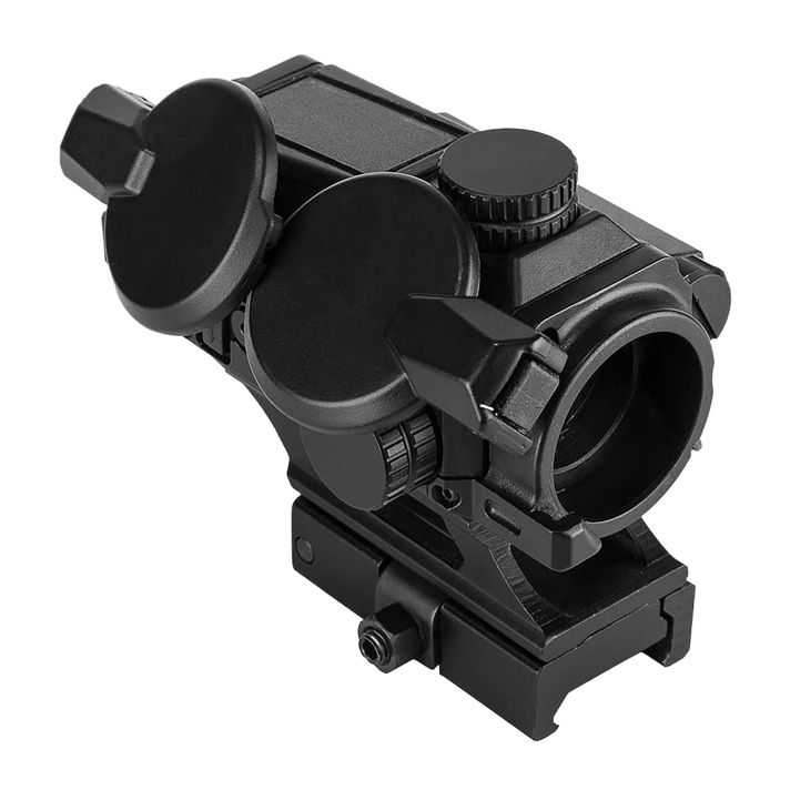 NcStar VDBSOLC SPD Solar Combat Red Dot Reflex OpticBlack Anodized 1 x 24.5 mm 4 MOA Red Dot