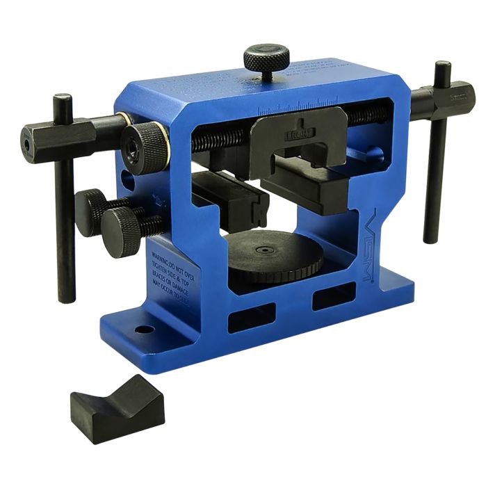 NcStar VTUFNR VISM Universal Pistol Front & Rear Sight Tool Steel Blue