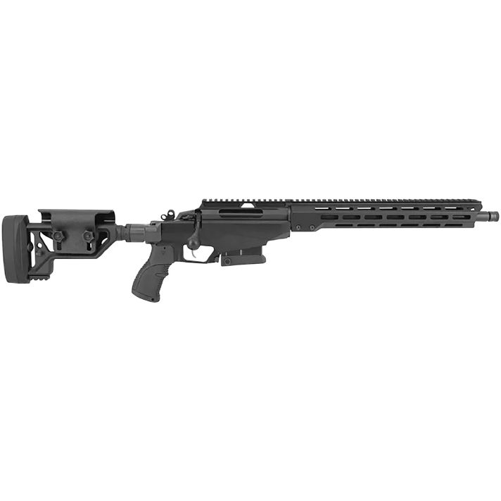 Tikka JRTAC316SBIT T3x Tac A1 308 Win 10+1 16" Barrel, Black Metal Finish, Black Fixed with Aluminum Bedding Stock, Polymer Grip