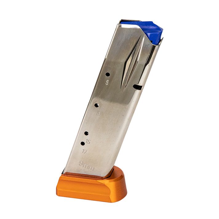 CZ-USA 11163 CZ 75 SP-0119rd 9mmLuger CZ Shadow 2/75 SP-01 Nickel/Orange Steel