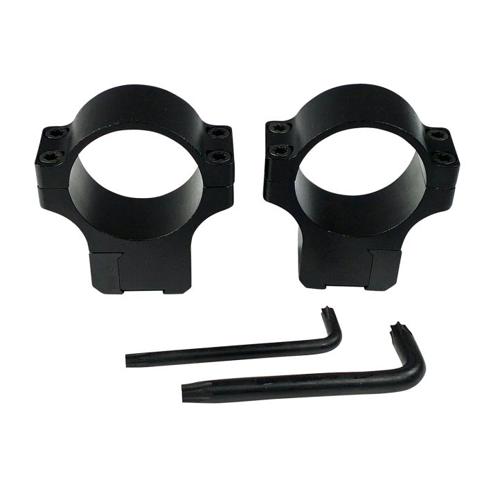 CZ-USA 40087 CZ Rings 457/455Matte Black 30mm Medium