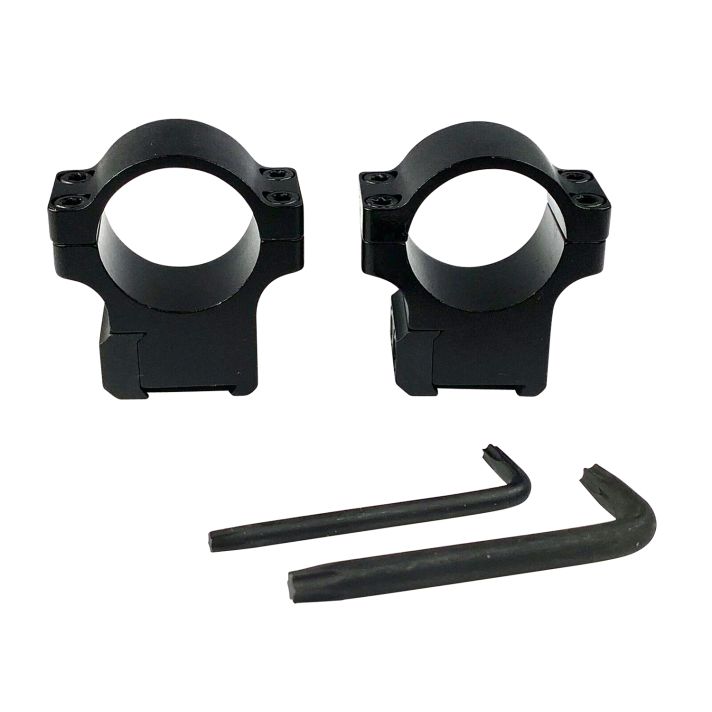 CZ-USA 40088 CZ Rings 527Matte Black 1"