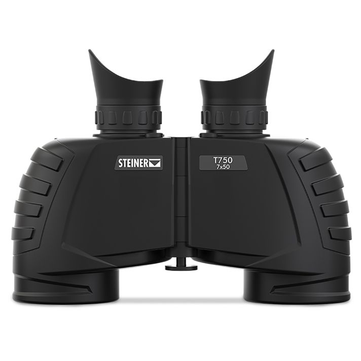 Steiner 2052 T750 Tactical 7x 50mm Porro Prism, Sports-Auto Focus, Black Makrolon w/Rubber Armor