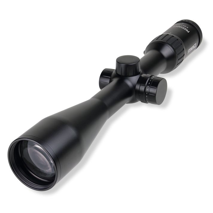 Steiner 8773 Predator 4 Black, 6-24x50mm, 30mm Tube, Second Focal Plane, Illuminated Ballistic E3 Reticle